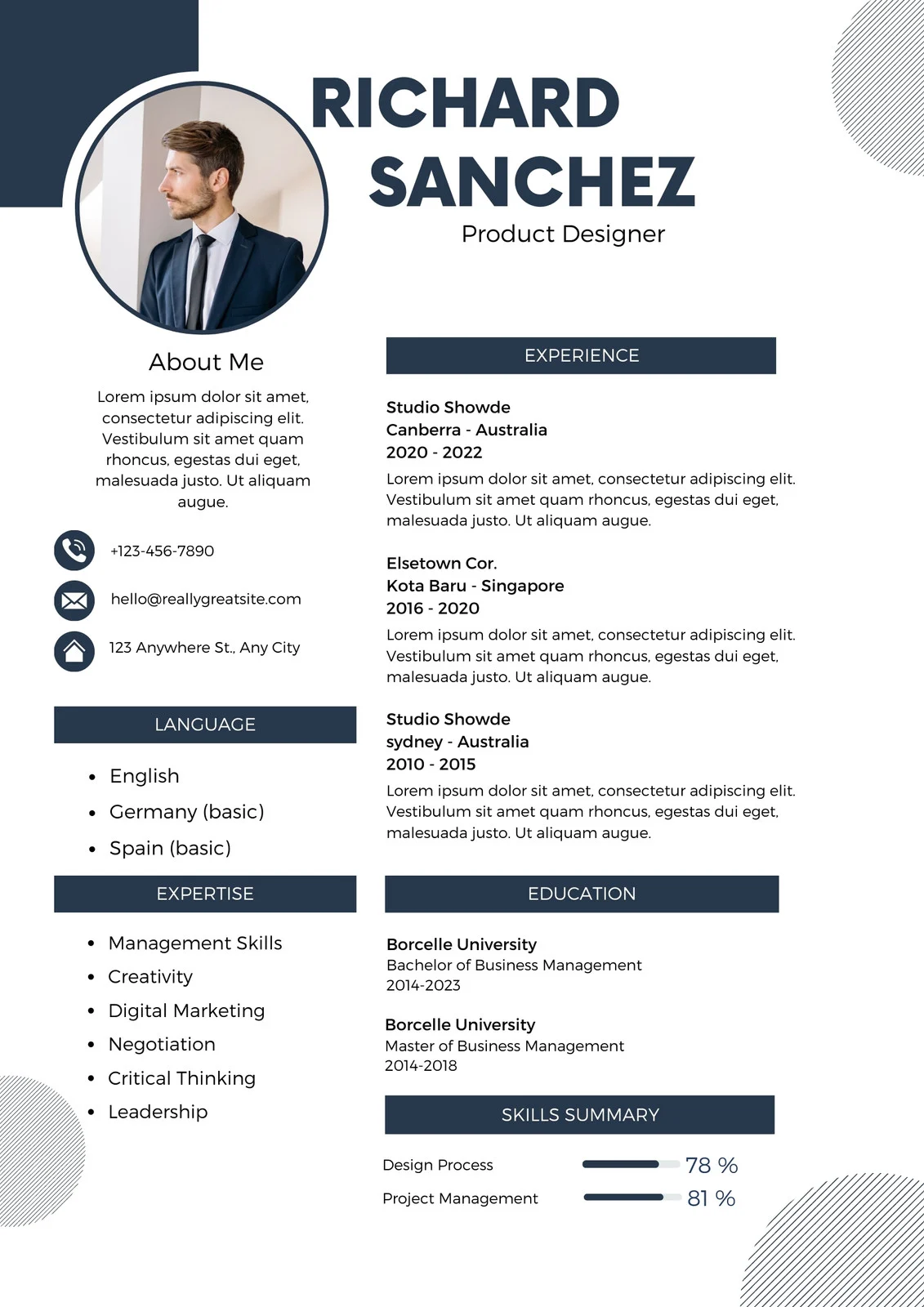 Minimalist Resume